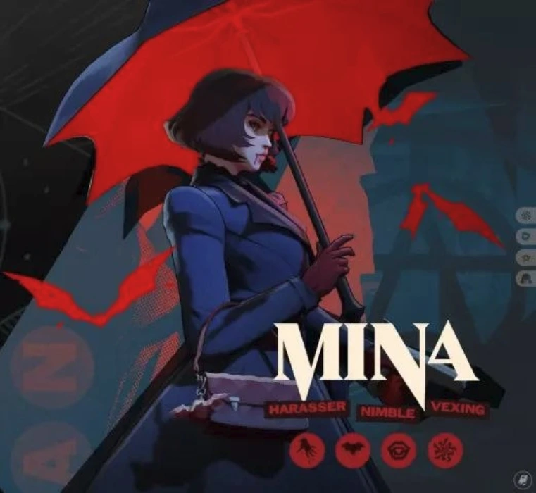 Mina Cosplay. Deadlock