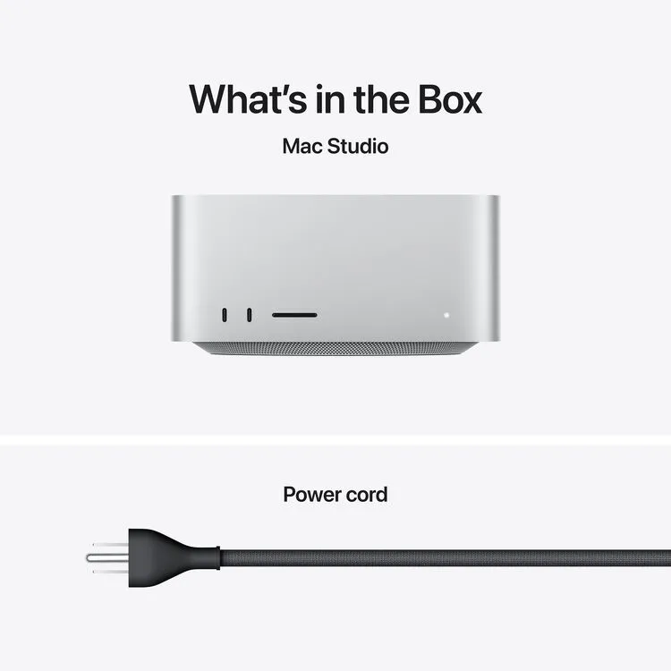 Apple Studio M5 Ultra 36-Core Chip | 80-Core GPU | 32-Core Neural Engine | 256GB Unified RAM | 2TB SSD