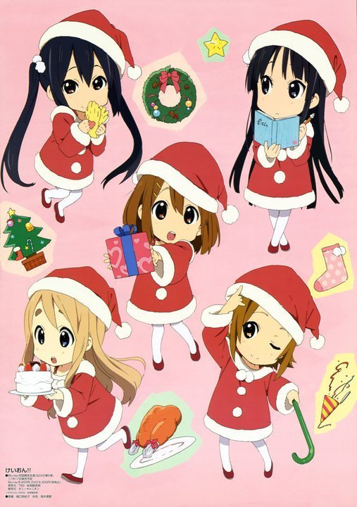 xmas k-on cosplay!!!!