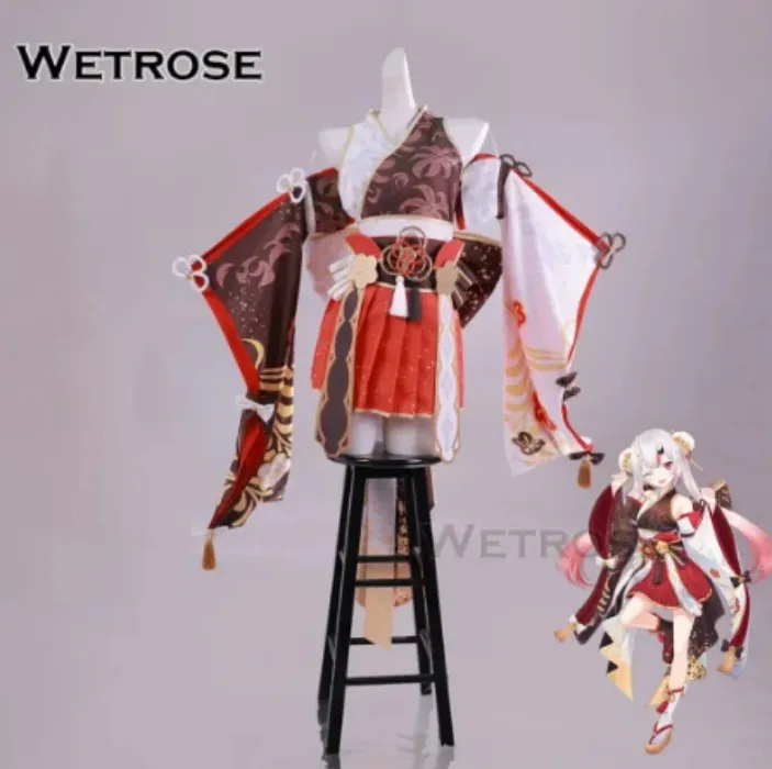 Pre-Order Hololive Vtuber Nakiri Ayame 7th Anniversary Kimono