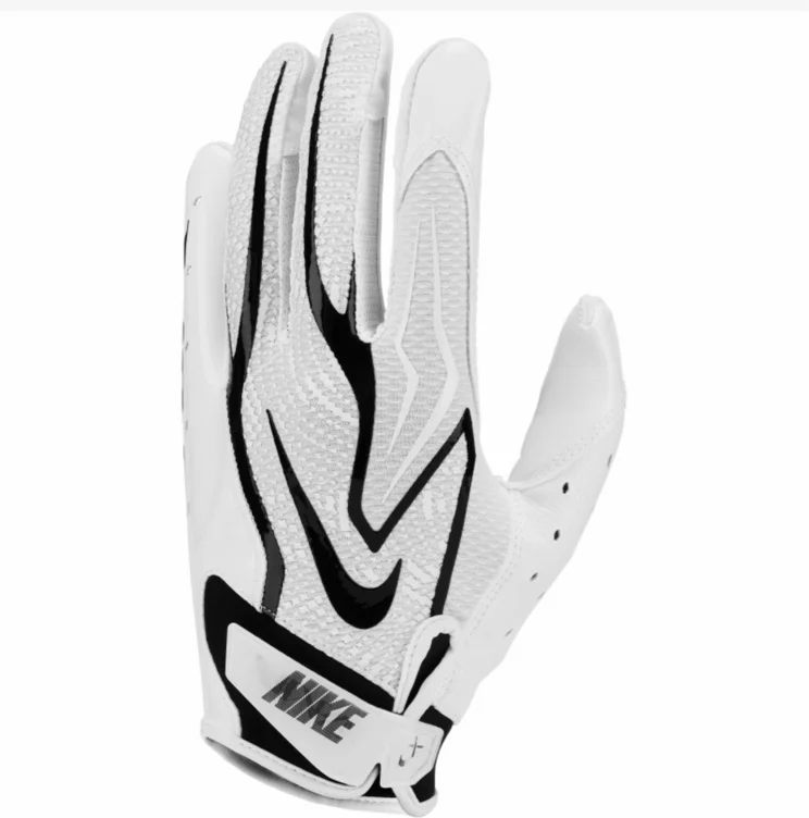 NIKE Vapor Jet 9.0 Footballhandschuhe Herren 102 - white/white/black M
