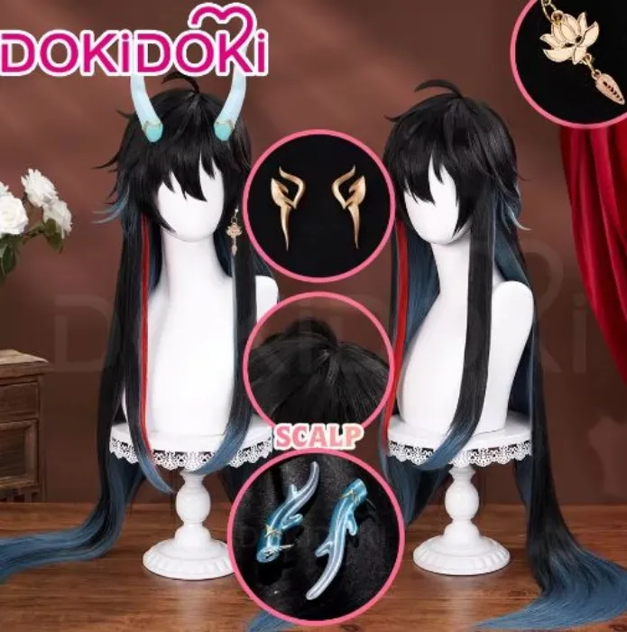 Honkai Impact 3rd: Dan Heng Wig + Accessories