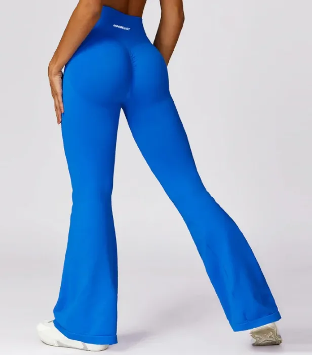 MiniBeast Flare Leggings - Blue (Aurora Leggings V2)