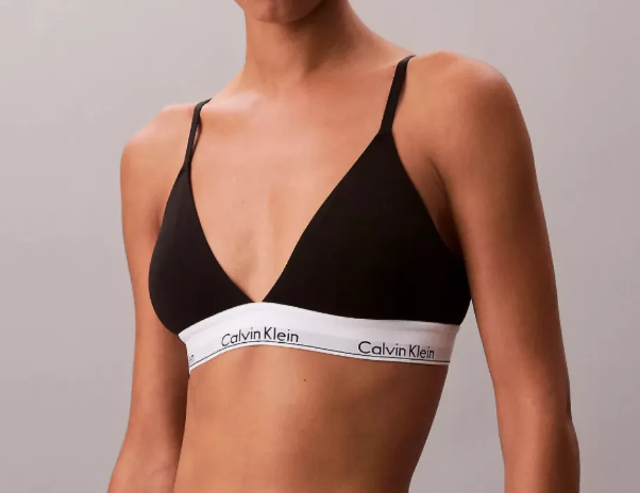 Calvin Klein - Icon Triangle Bralette / Black