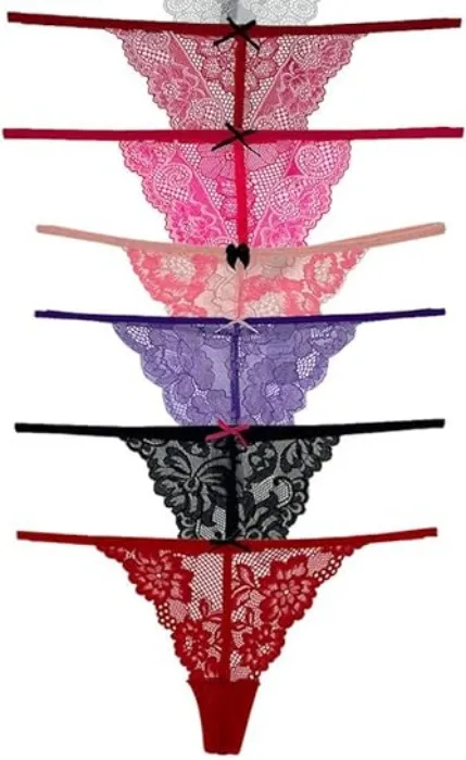 G-string Lace 6 pack