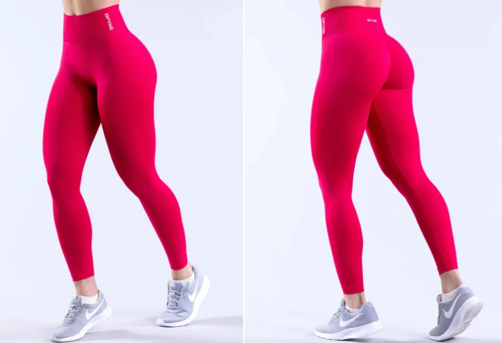 DFYNE Leggings - Red