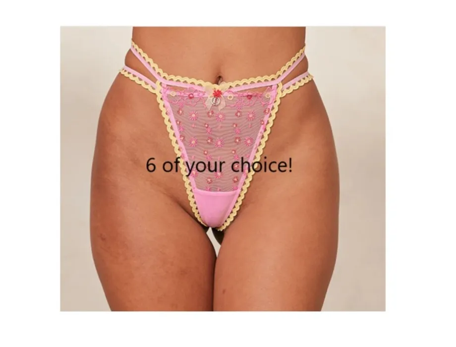 LOUNGE panties - set of 6!
