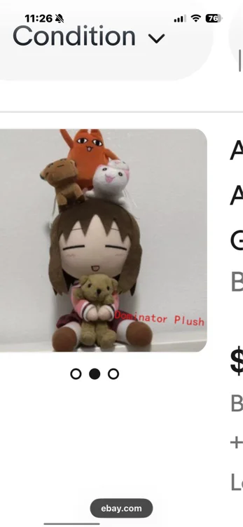 Osaka plushie 
