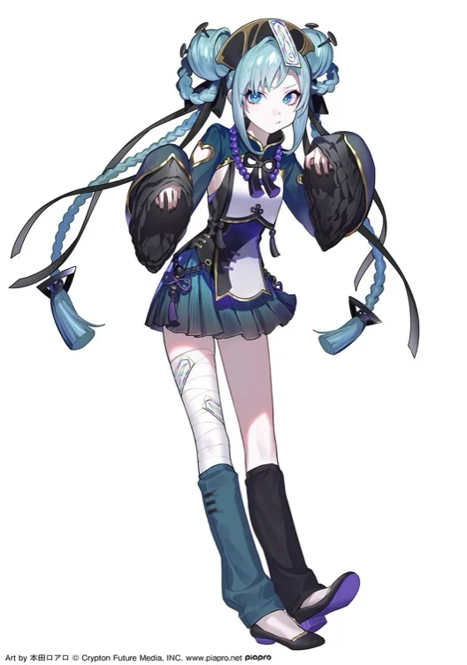 Jiangshi miku cos