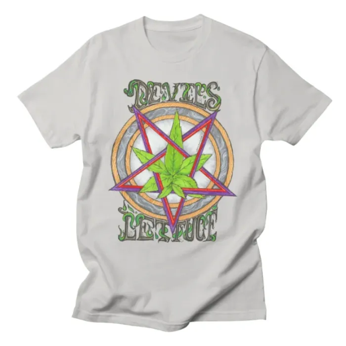 The Devil's Lettuce Loose Cut Clothes T-Shirt | Lexicon's Workshop