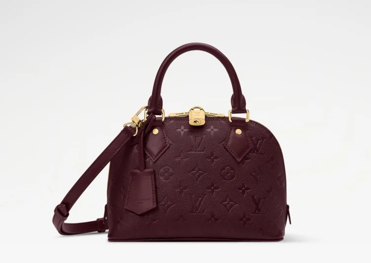 Louis Vuitton Alma BB in Rouge