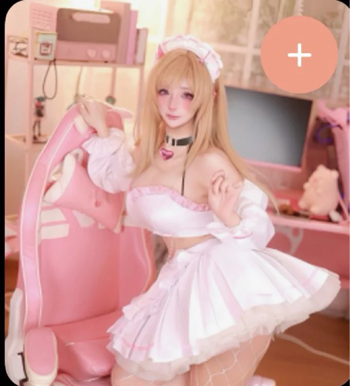【Nekocos】Game Cosplay Viper Maid Cosplay Costume | In Stock - Full Set+Wig / M