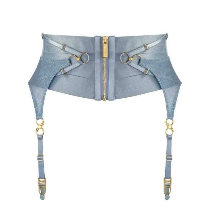 Bordelle Set | Blue Waist Corsette