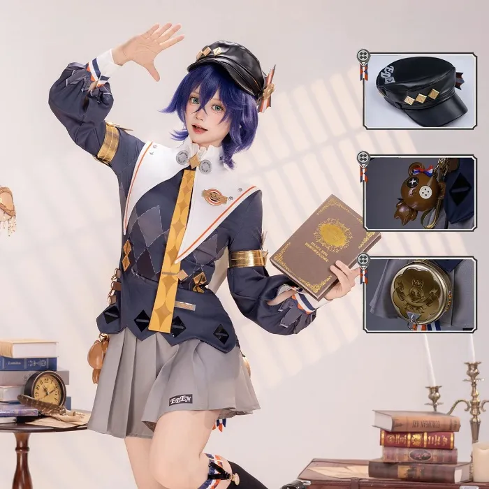 【Nekocos】Game Zenless Zone Zero Cosplay Belle Phaethon Cosplay Costume | Custom-Tailor - Full Set +Wig / 2XL