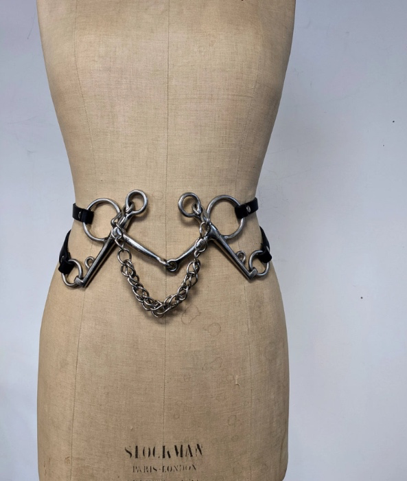 Primal Leather horse Bit Belt