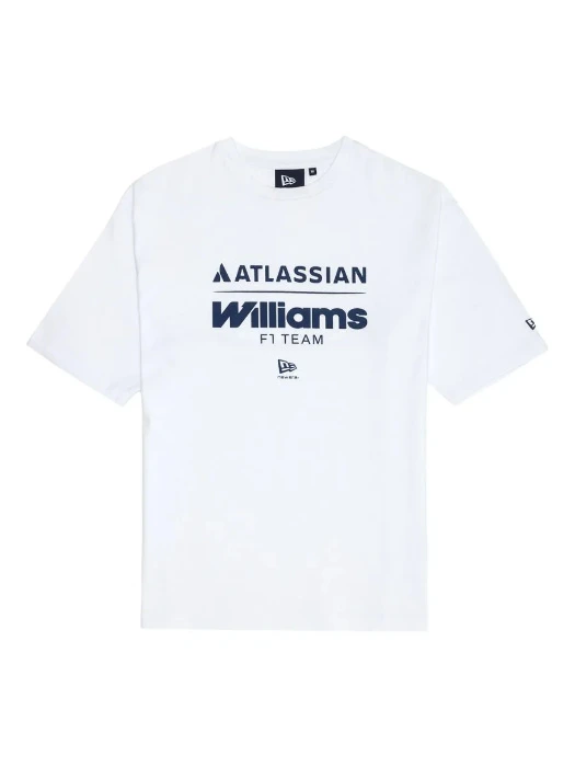 2026 Mens Essentials Oversized Tee Size M | Atlassian Williams F1 Team