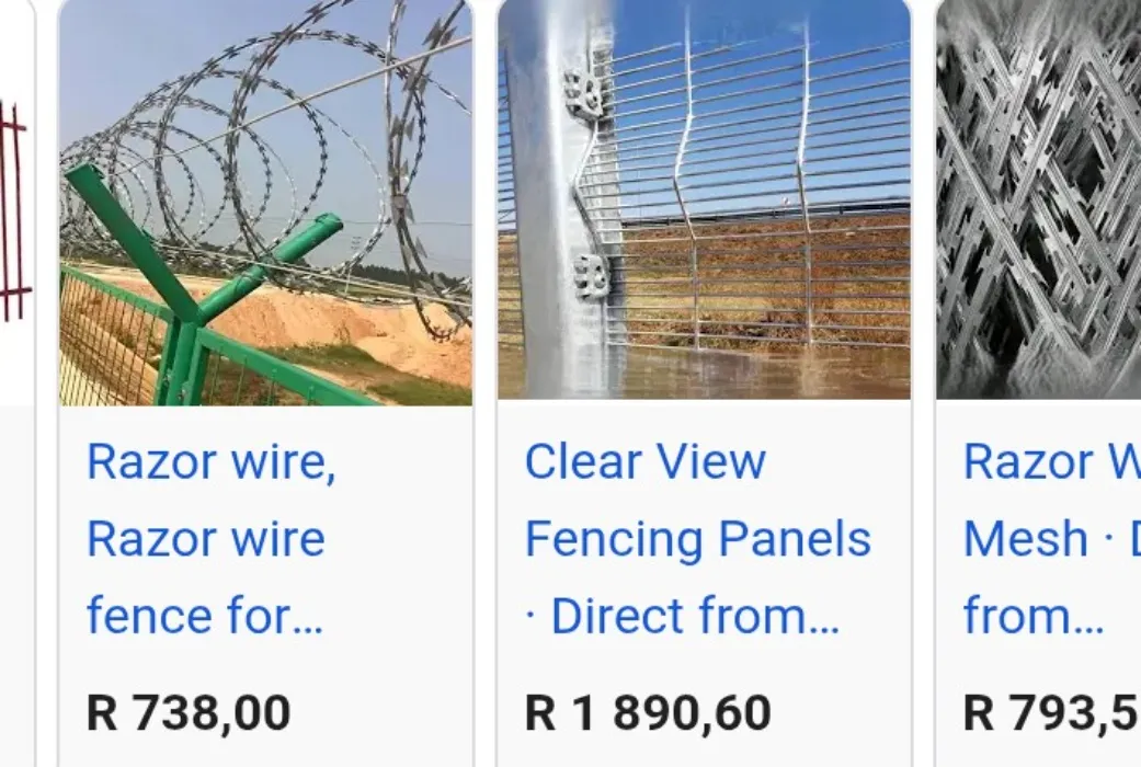 Security fencing 