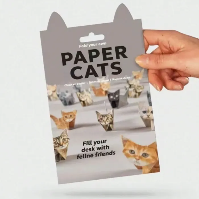 50pcs Mixed DIY Paper Folding Cats