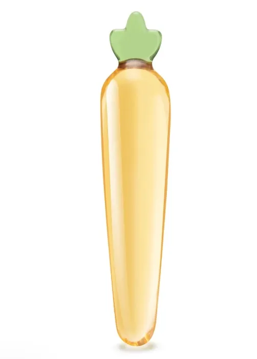 glass carrot toy
