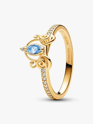 Disney Cinderella's Carriage Ring 14k Gold-plated unique metal blend