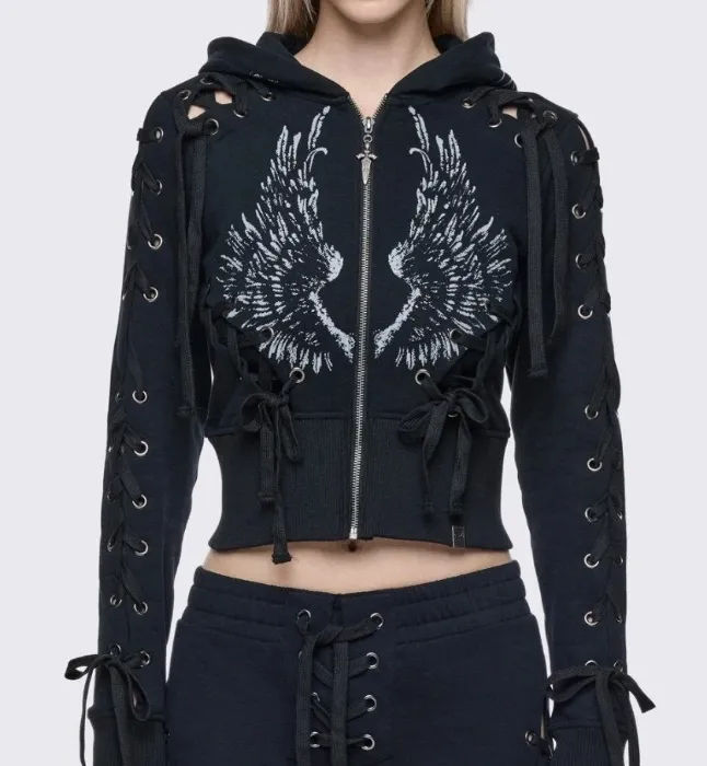 Grave Zip Up Hoodie 