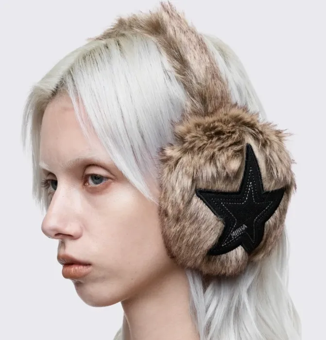 Fuzzy Star Earmuffs
