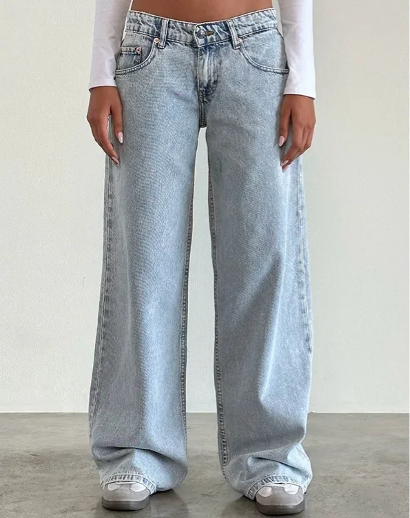 Motel Low Rise Jeans