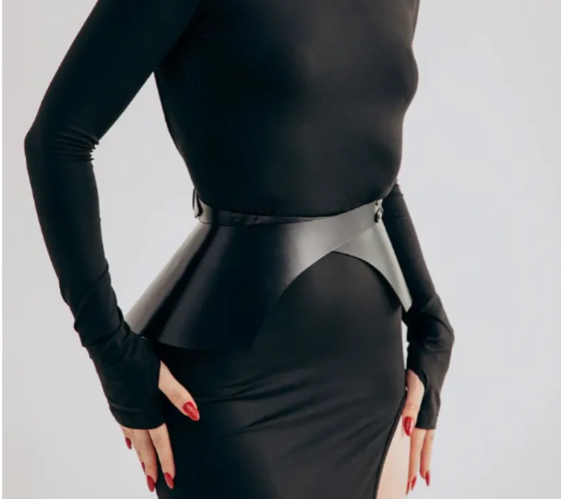 You will see me in leather