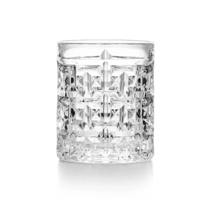 Tiffany T True Double Old-fashioned Glass in Crystal Glass