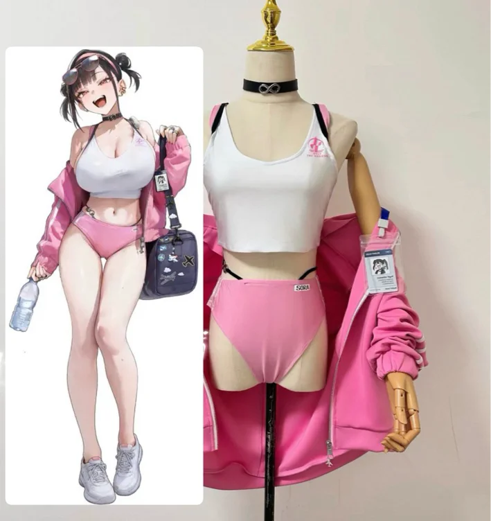 Sora spring flight cosplay 