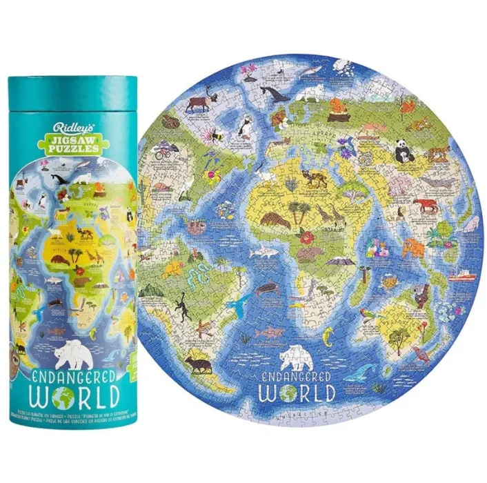 Ridley's Endangered World Jigsaw Puzzle