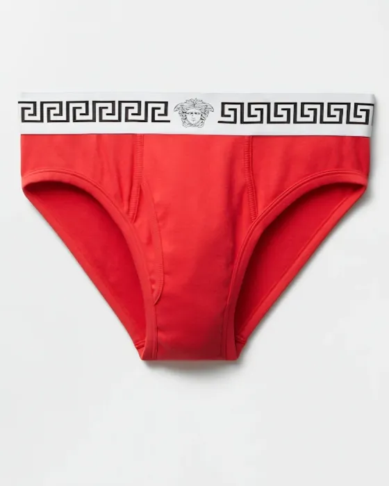 Red Versace Underwear