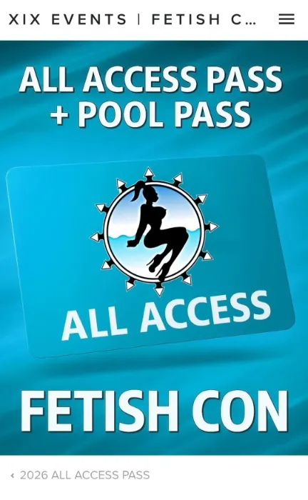 FetishCon Ticket 😈🖤😈
