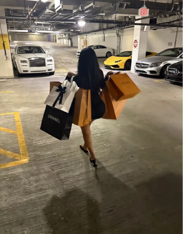 large shopping spree on you 🛍️ 