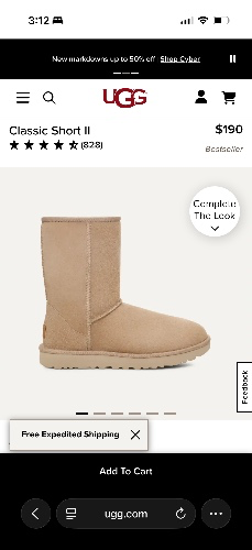 UGG Classic Short II