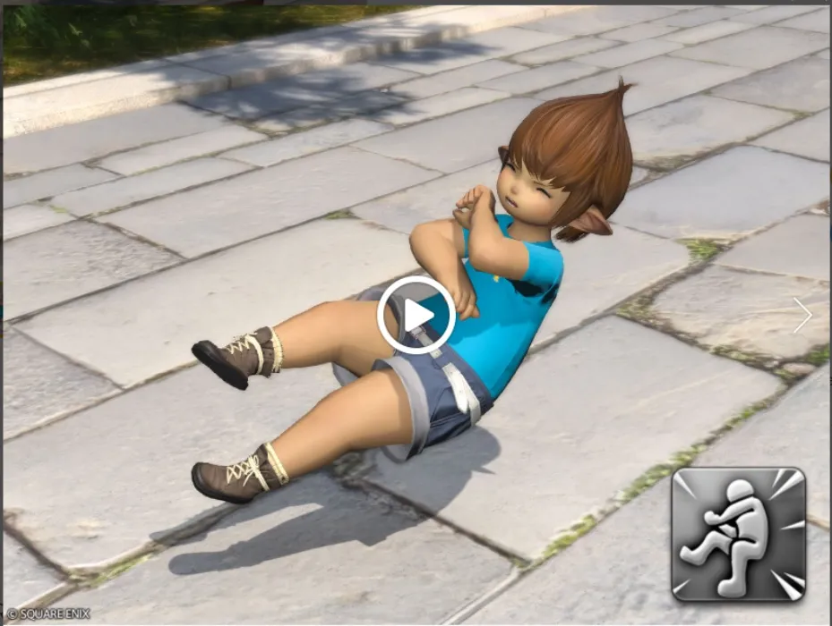 Blown away emote