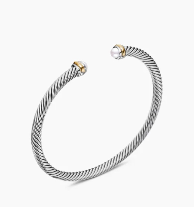 David Yurman Pearl Bracelet
