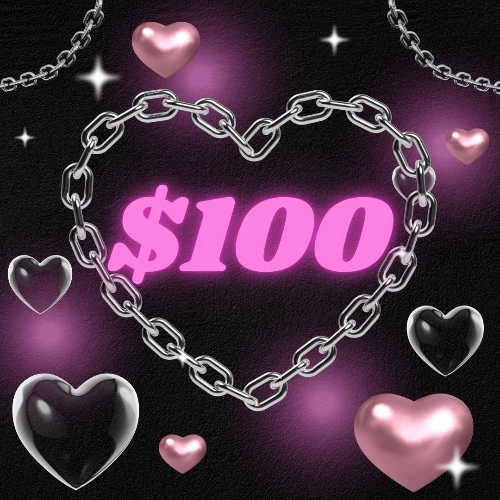$100