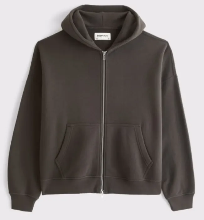 Abercrombie Essential Full-Zip Hoodie