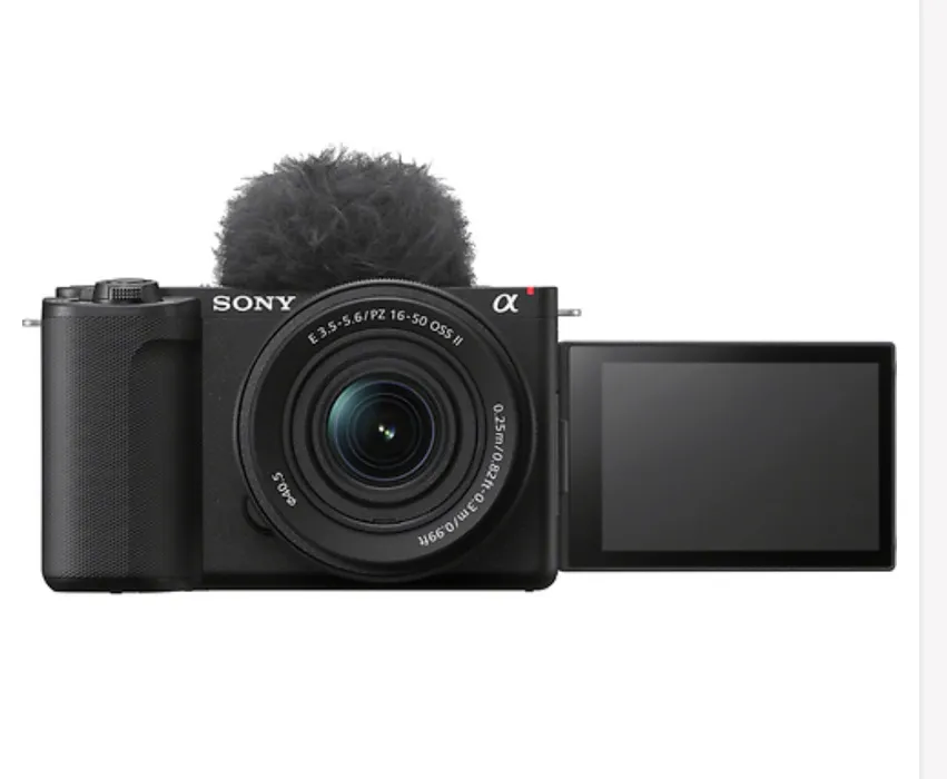 Sony Alpha ZV-E10 II Mirrorless Digital Camera with 16-50mm Lens (Black)