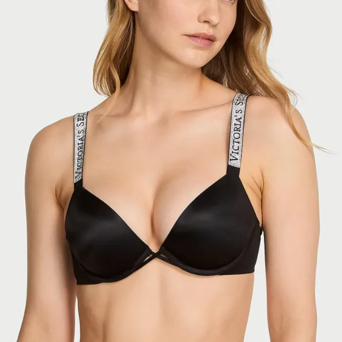 VS Lipstick Black Push Up Shine Strap