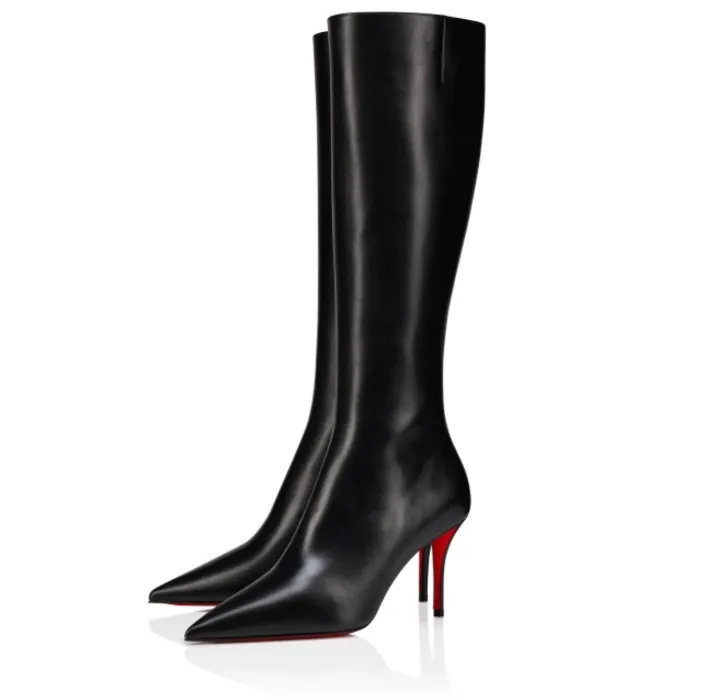 Louboutins Miss Z Botta Calf leather boots