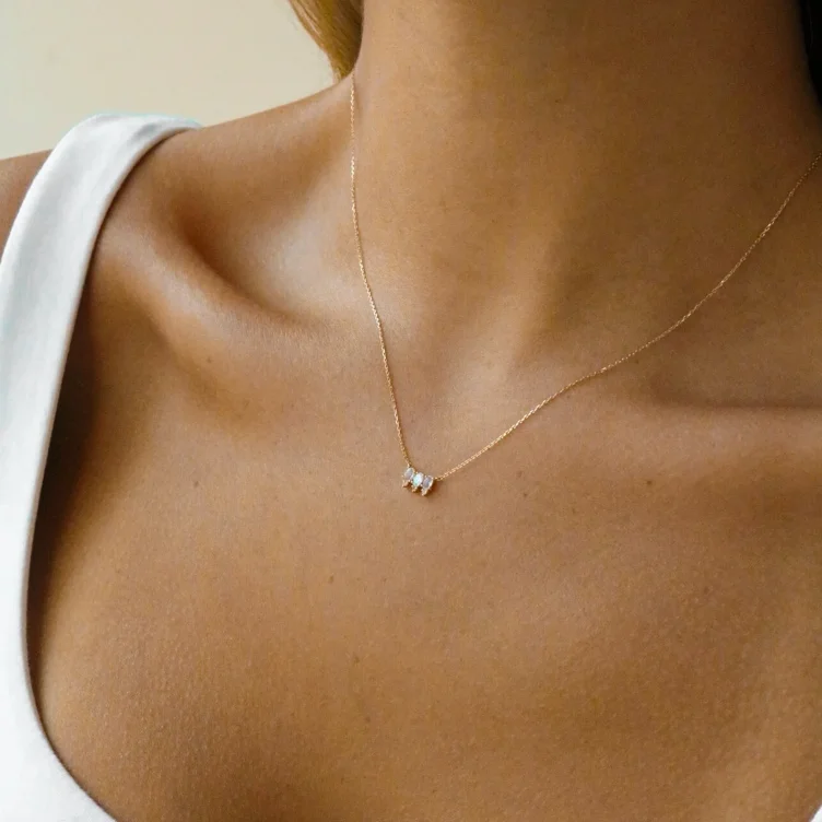 Sierra Blue Moonstone Necklace | Default Title