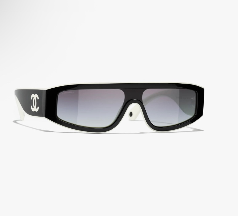 Chanel shield glasses 