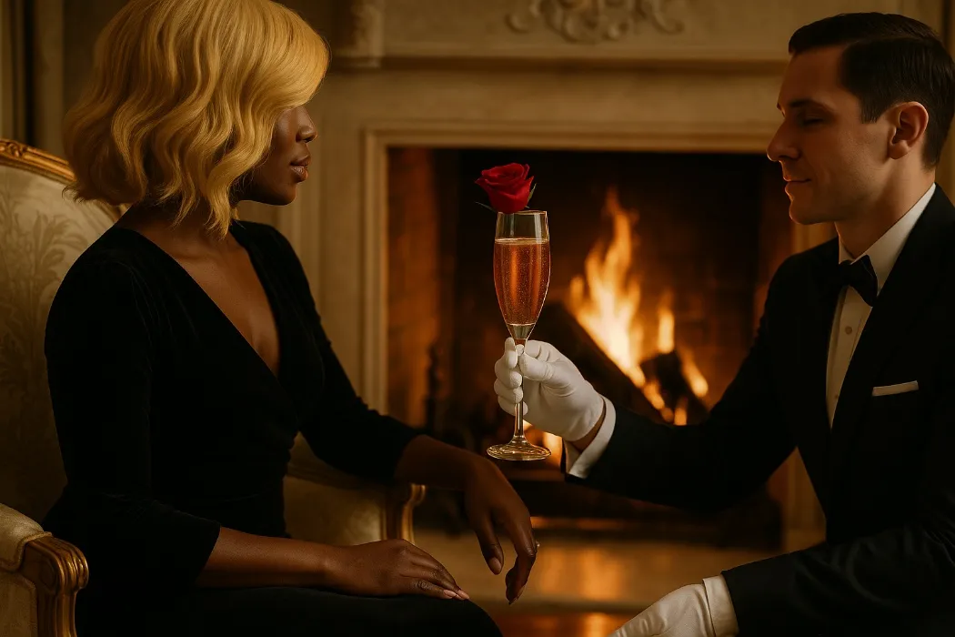 Queen of Roses Champagne Offering