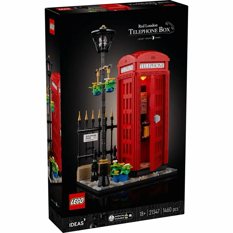 Ideas Red London Telephone Box 21347