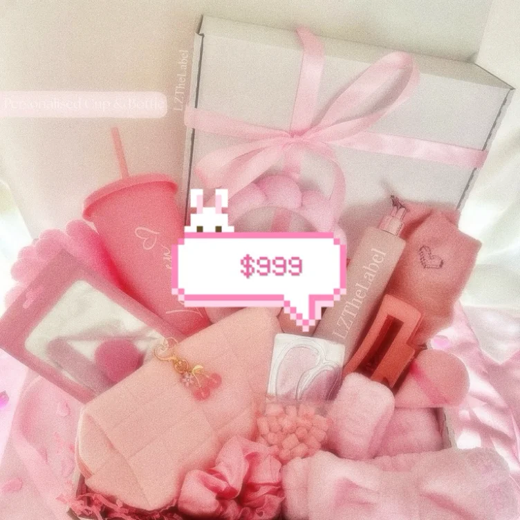 𝜗𝜚⋆₊˚ Pink Pilates Gift Box