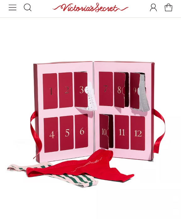 12 days of VS Panty Advent Calendar