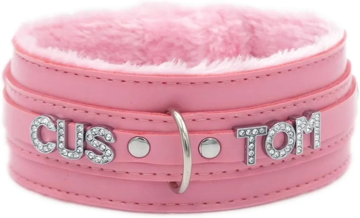 Custom choker (all pink)