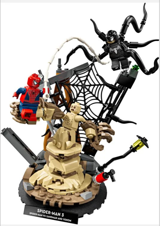 Spider-Man 3 diorama set